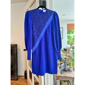 Rare Vintage Mike Korwin Sweater Dress, Small/Medium